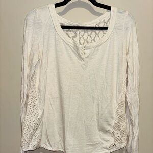 Free People Cream Longsleeve